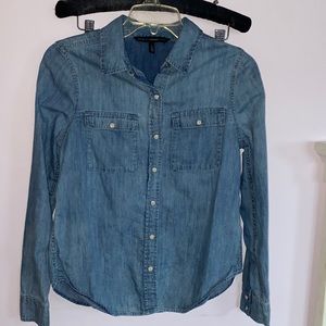 White house black market button down shirt